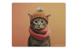 ALFOMBRA VINILICA MOUSE MULTIUSOS 23X19CM FELIX GATO