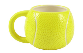 TAZA CERAMICA DECORATIVA TENNIS