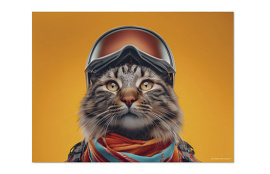 MANTEL INDIVIDUAL FUNNY CATS GARFIELD 40X30CM