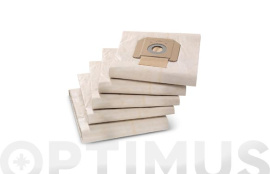 BOLSA FILTRO PAPEL/POLIESTER 5 UNIDADES