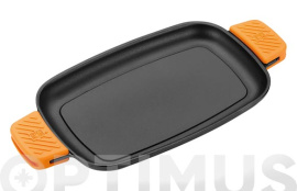 PARRILLA RECTANGULAR EFFICIENT IRON 35 CM-LISA