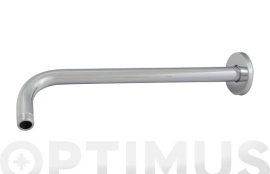 BRAZO DE DUCHA CON FLORON CROMADO 30 CM