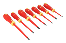 DESTORNILLADOR AISLO JUEGO 7 PIEZAS BAHCOFIT PL/PH