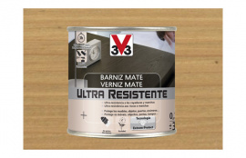 BARNIZ INTERIOR AGUA ULTRA RESISTENTE MATE 250 ML ROBLE CLARO
