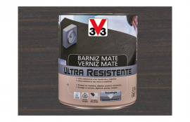 BARNIZ INTERIOR AGUA ULTRA RESISTENTE MATE  750 ML WENGUE