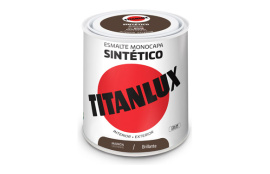 TITANLUX ESMALTE SINTETICO BRILLO 547 250 ML MARRON