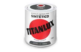 TITANLUX ESMALTE SINTETICO BRILLO 0549 250 ML GRIS MEDIO