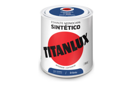 TITANLUX ESMALTE SINTETICO BRILLO 0551 250 ML AZUL MARINO