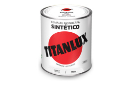 TITANLUX ESMALTE SINTETICO MATE 577 750 ML BLANCO