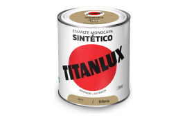 TITANLUX ESMALTE SINTETICO BRILLO 585 750 ML BEIGE