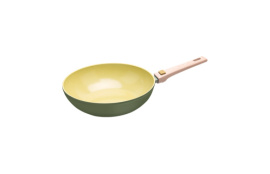 WOK CERAMICO ALUMINIO FORJADO AMUEGAN Ø 28 CM FULL INDUCTION