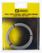 CABLE PARA TORNO 2 MM X 6 M