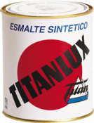 TITANLUX ESMALTE SINTETICO BRILLO 566D 750ML BLANCO DECORACION