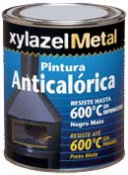 XYLAZEL METAL ANTICALOR 375 ML NEGRO MATE