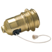 PORTALAMPARAS CON INTERRUPTOR E-27 METAL CON ARANDELA