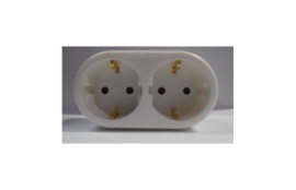 ADAPTADOR 10-16 A T.T.LAT (BL) 2 TOMAS FRONTALES