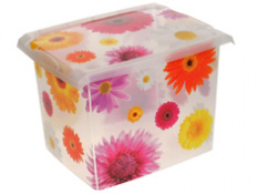 CAJA FASHION BOX PINK FLOWERS 20.5L-2807.9