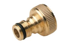 ADAPTADOR LATON ROSCA HEMBRA &frac34;" CONEXION RAPIDA
