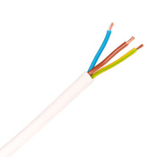 CABLE MANGUERA H05VV-F BLANCO 3X1.5 M.L.