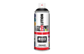 PINTURA SPRAY ACRILICA 520 CC RAL9005 NEGRO MATE