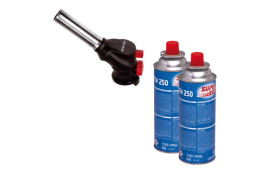 SOPLETE A CARTUCHO + 2 CARTUCHOS BTN 250 MULTIFIRE PIEZO