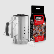 SET CHIMENEA ENCENDIDO WEBER