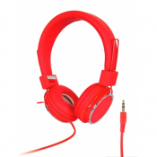 Auriculares estéreo Hi-Fi 595R Rojo Fonestar 