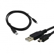Cable USB Tipo A macho a Mini USB Tipo B 2 Metros