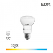 LAMPARA LED SMD EDM R80 10W E27 CALIDA
