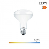 LAMPARA LED SMD EDM R80 10W E27 FRIA