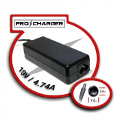Cargador 19V/4.74A 7.4mm x 5mm 90w Pro Charger
