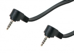 Cable de audio / video jack de 3,5 mm. 3 anillos M / M 2 m. 