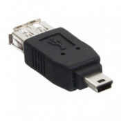 ADPATADOR USB F A MINI USB M