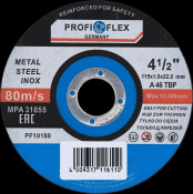 Disco corte multimaterial 115x1mm