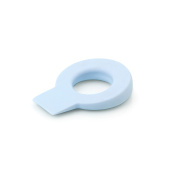 RETENEDOR DE CUÑA PARA PUERTA COLGABLE LOCK MOD. 660 DE PLÁSTICO COLOR AZUL