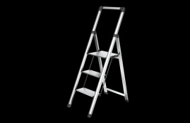 ESCALERA ALUMINIO  ALUZEN SVELT 3 PELDAÑOS