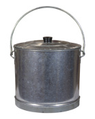 CUBO GALVANIZADO CON TAPA 290X325 22L