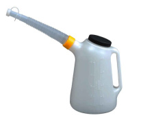 Jarra Plastico para aceite y combustibles 5 L