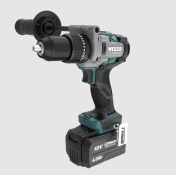 TALADRO PERCUTOR A BATERIA 140NM BATERIA 4.0AH MALETIN