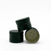 TAPON PILFER PLASTICO VERDE para botella Marasca