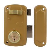 CERRADURA 75U-60 ESMALTADO ORO DCHA(S)