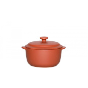 CAZUELA MINI C/TAPA 609824 TERRACOTTA
