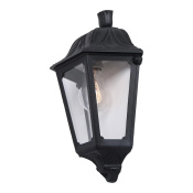 FAROL ALMINIO EXTERIOR PARED FUMAGALLI NEGRO 220 x 105 x 350 mm
