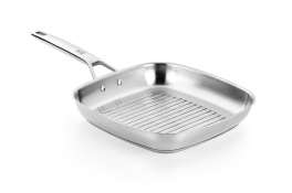 GRILL RAYADO INOX SIGNATURE INDUCCION 24CM