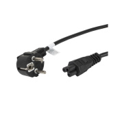 CABLE DE ALIMENTACION LANBERG TREBOL SCHUKO CEE 7/7 A IEC320 C5 1.8M