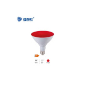 LAMPARA LED PAR-38  15W 1200LUMENS ROJO