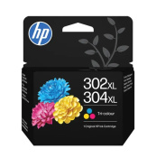 Tinta HP - Cartucho de Tinta Original 302XL/304XL Tricolor