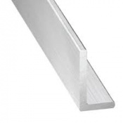 Perfil aluminio pletina 100cm. 20x3 blanco en Optimus Can Torrandell.  Mallorca.