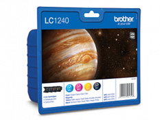 TINTA BROTHER LC1240 PACK 4 COLORES
