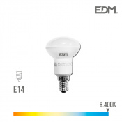 LAMPARA LED SMD EDM R50 5W E14 FRIA